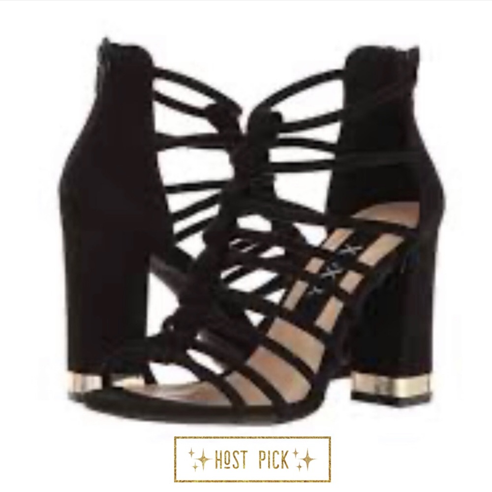 ✨HOST PICK✨XOXO Lucie Black Suede Heels